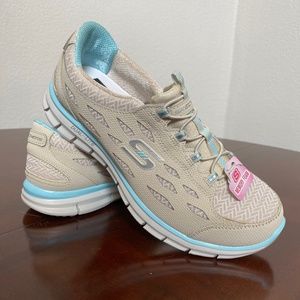 Skechers Flex Memory Foam Twilight Bungee Sneakers